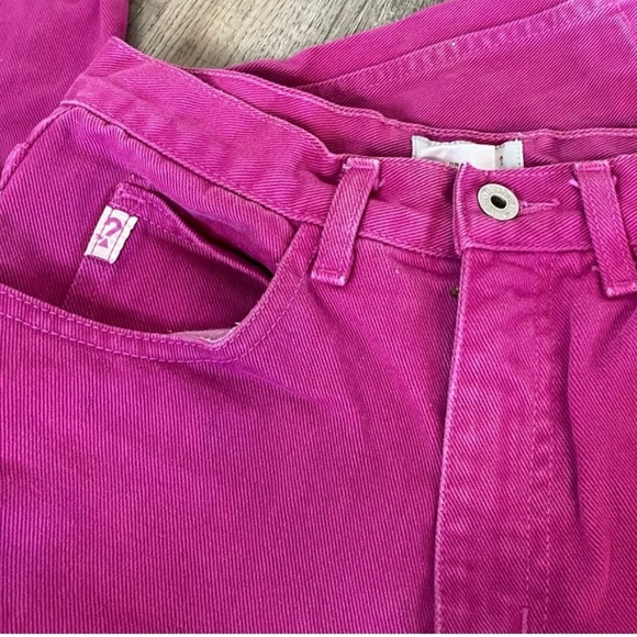 🩷Guess~Vintage High Waisted Pink Jeans - Picture 7 of 12